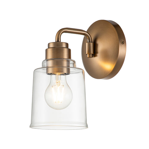 Elstead Kichler Aivian Dome Wandlamp Verweerd Messing