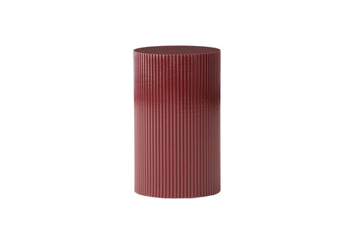 Rebellenclub Bijzettafel Graus - ¿31 cm - Bordeauxrood