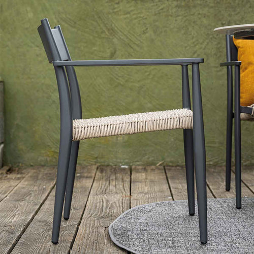 Garden Impressions tuinstoel Lily donker grijs - vtwonen shop