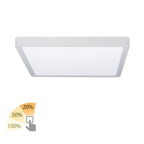 Highlight plafondlamp Piatto - 1 lichts - 30  x 2.5   cm - wit - vtwonen shop