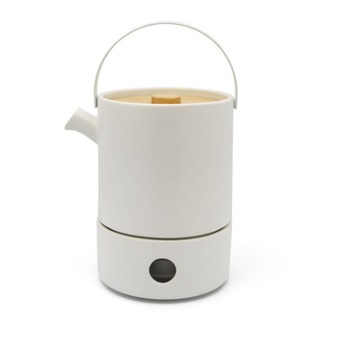 Bredemeijer - Theeset Umea 1,2L met warmer wit