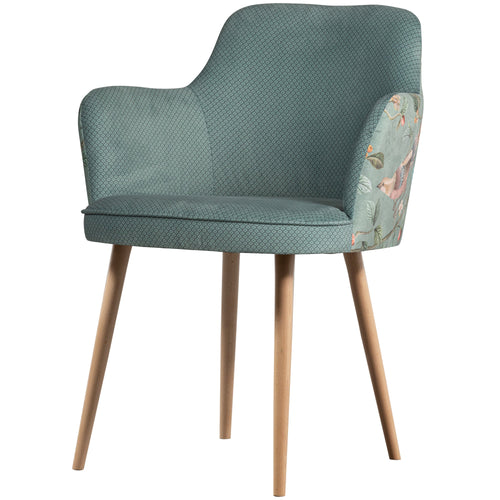 Pip Studio eetkamerstoelen Good - Velvet - Nightingale Groen-Set van 2 - vtwonen shop