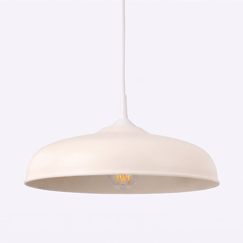 Sollux Lighting Hanglamp GINA beige - 38x38x74cm