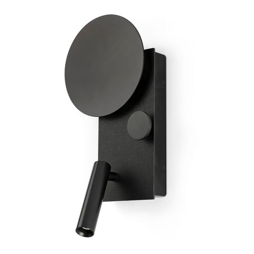 Faro KLEE Rechtsleeslamp structuur zwart 2700K