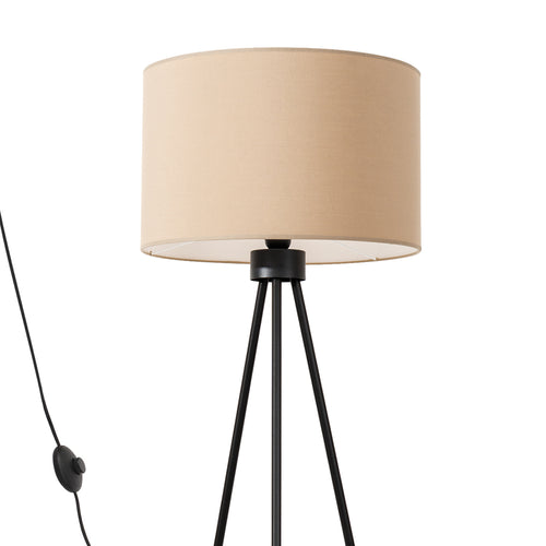Sollux Lighting Staande lamp NEVIA beige - 40x40x135cm