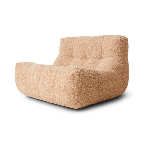HKLIVING stoel Lazy lounge – frizz beige - vtwonen shop