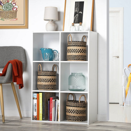 Calicosy - Opbergplank met 6 vakken COMPO -  29.5x61.5x91.5 cm