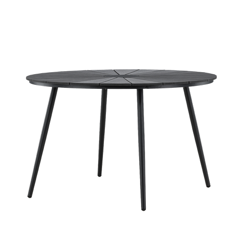 Nest outdoor Denzel Ronde Tuintafel Zwart - Ø 120 cm - vtwonen shop