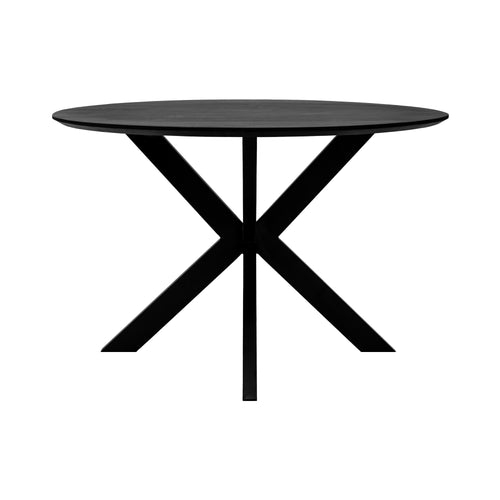 Kick eettafel Jake - 120cm - Zwart - vtwonen shop