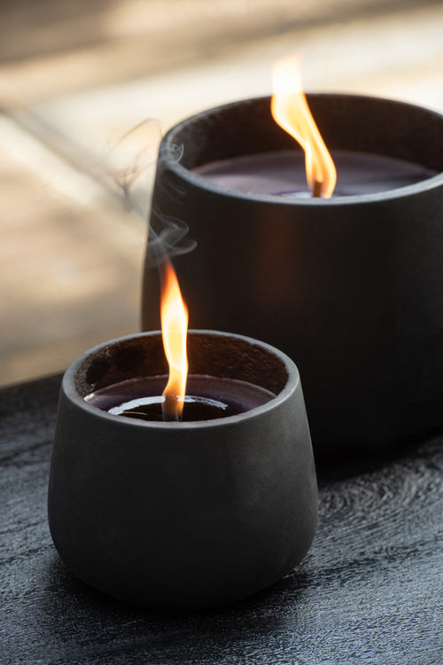 J-Line buitenkaars - cement - zwart - large - 48U