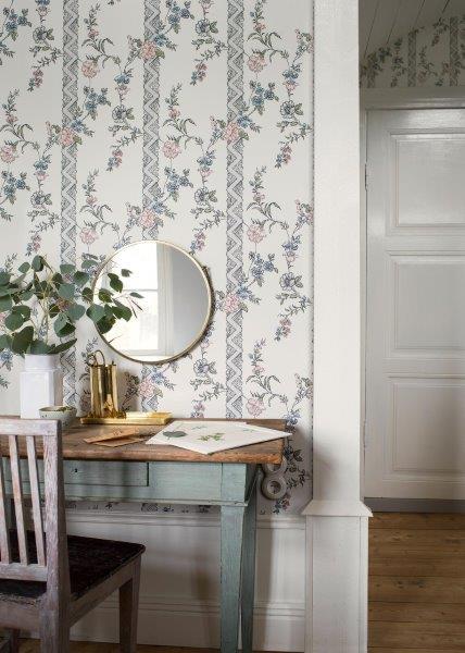 Borastapeter behang bloemen beige en meerkleurig - 53 cm x 10.05 m - 660045 - vtwonen shop