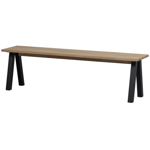 WOOOD eetkamerbank Tablo - Eiken - Naturel - 46x160x35 - vtwonen shop