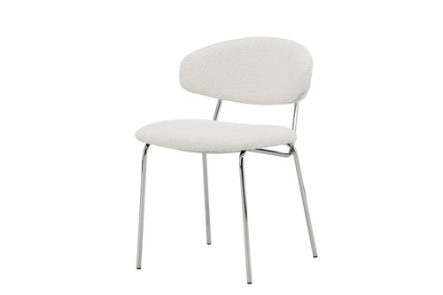 Rebellenclub Eetkamerstoel Otti - Set van 2 - Wit