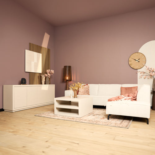 Starfurn  dressoir Brussel - beige - 45x200x80cm