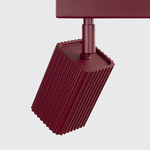 Sollux Lighting Plafondlamp RAYO 3L bordeaux - 45x6x16,5cm