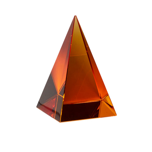 Hübsch presse-papier Prism - kristal - ø9xh10cm - vtwonen shop