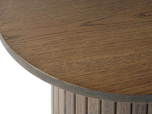 Rebellenclub Bijzettafel Taree - ø50 cm - Smoked Eiken - vtwonen shop