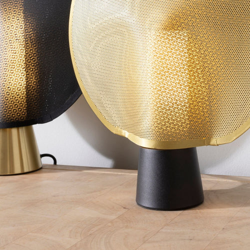 Signature - MAILLE Lamp - Goudkleurig - 8,6x36x40 cm