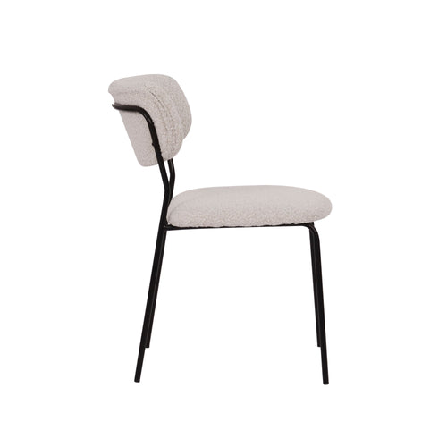 Housecraft Living Leah Eetkamerstoelen Off White/ Gebroken wit - Set van 2 - vtwonen shop