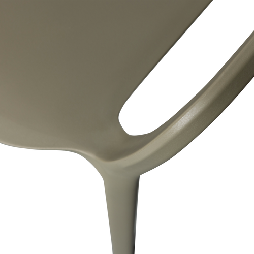 WOOOD tuinstoel Bent - Kunststof - Groen - 75x57x56 - Set van 2 - vtwonen shop