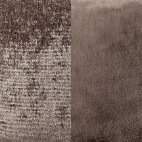 KUSSENSET - 4-delig - Soft Elegance - 45x45 cm - inclusief binnenkussens - taupe