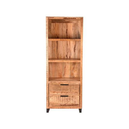 LABEL51 Boekenkast Glasgow - Bruin Mangohout - 70x45x185cm