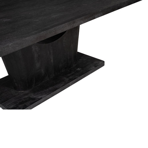 StarFurn Eettafel Voco - Rechthoek Zwart Hout - 200x110x76cm - vtwonen shop