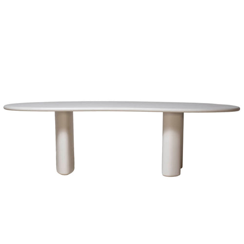DÉJA Living Eettafel Gulli - Beige Composiet - 260x110x76cm