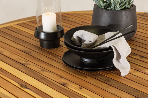 Rebellenclub Ronde Tuintafel Aurum - ø120cm - Hout - vtwonen shop