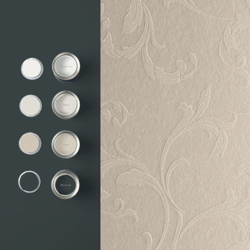 Graham & Brown Vliesbehang - Baroque Bead Pearl - 10mx52cm - vtwonen shop