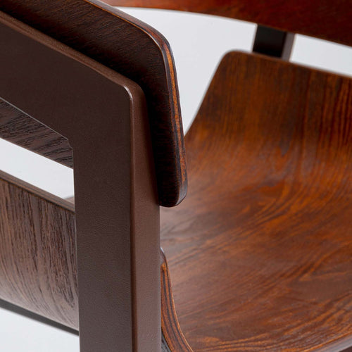 Kare Design Stoel met armleuningen Biarritz bruin - vtwonen shop