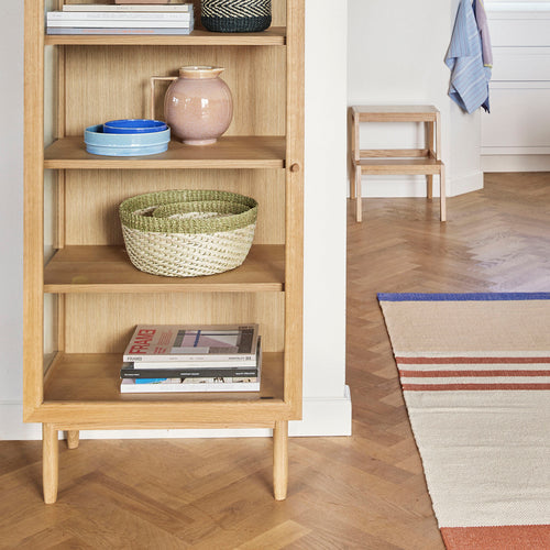 Hübsch manden Palm - abaca - ø26xh13, ø31xh14cm - vtwonen shop