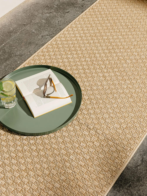 benuta binnen- en buitenloper Taissa - beige - 77x240 cm