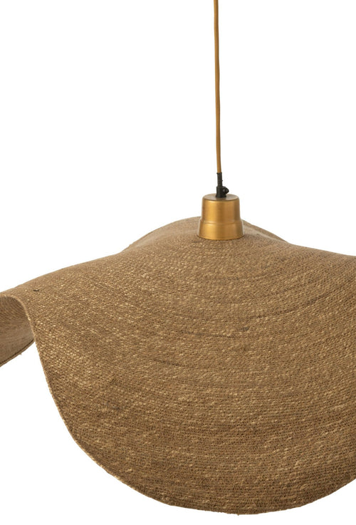 J-Line hanglamp Moonj - gras - naturel - large