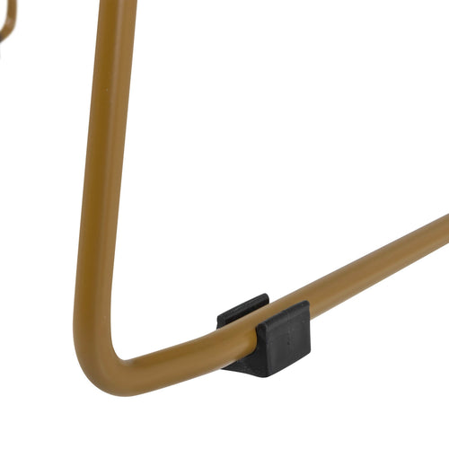 WOOOD tuinstoelen Wings - Honinggeel - Kunststof - 78x55x54 - Set van 2