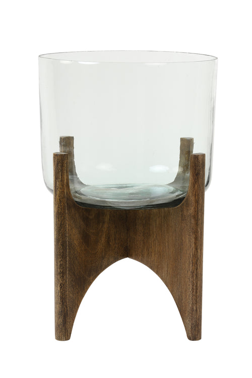 Light & Living vaas JACE - Ø31.5x43cm - brons
