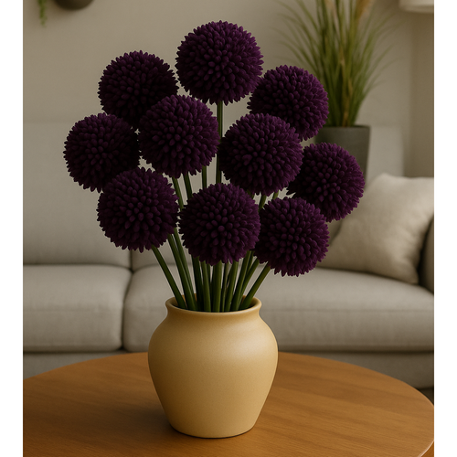 Flourify kunstbloem - Allium - 44 cm - bundel van 14 - vtwonen shop