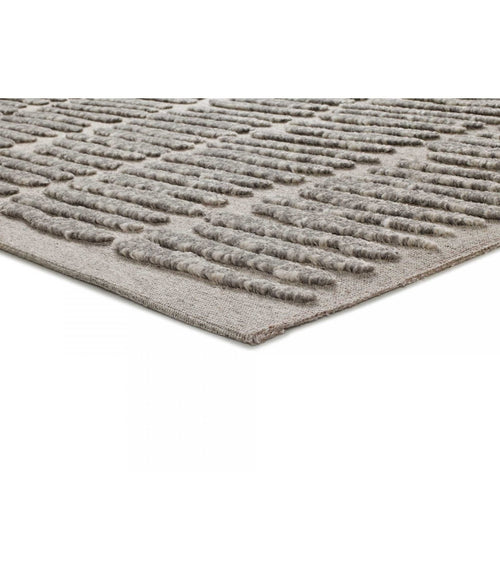 AFK Living vloerkleed Accent - reliëfeffect - grijs - 115 x 170 cm - vtwonen shop