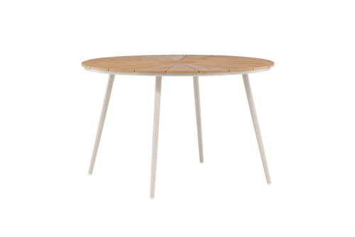 Rebellenclub Ronde Tuintafel Nella - ø120cm - Beige - vtwonen shop