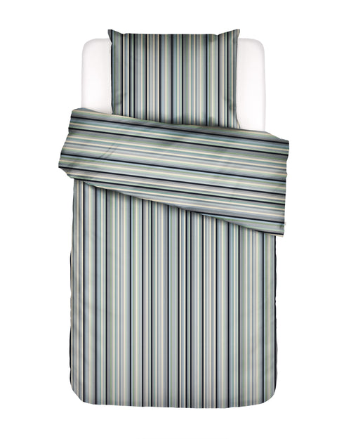 Essenza Donna dekbedovertrek - Eenpersoons – 140x200/220 cm - Global grey