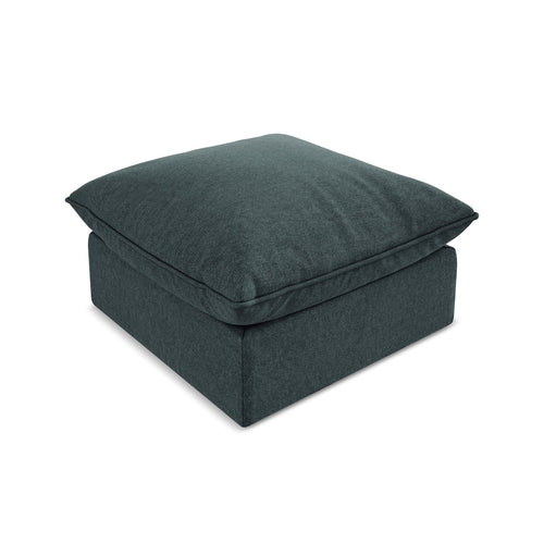 LaMiaSofa Poef Ravenna - velours - marien - 75x75x45