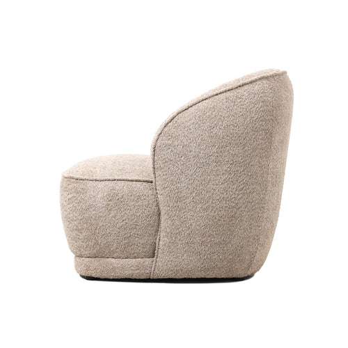 Giga Meubel Fauteuil Marianne - Bouclé - Taupe