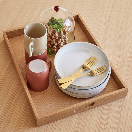 Hübsch koepel Flora - glas - ø16xh22cm