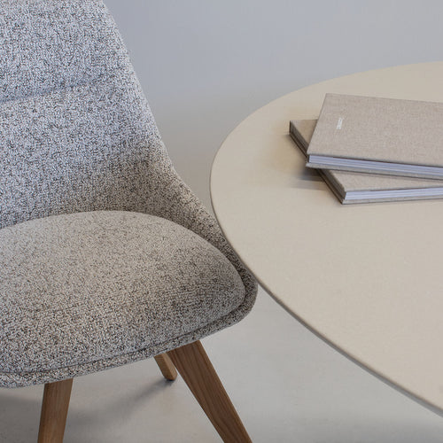 DÉJA Living Eetkamerstoel Malou - Beige/Naturel - Draaibaar - Set van 2 - vtwonen shop