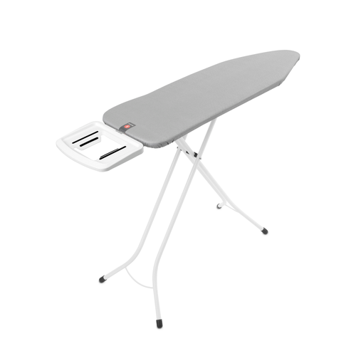 Brabantia Strijkplank B, 124x38 cm, solide strijkerhouder - Metallised