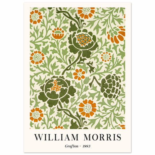 Artfulprints  William Morris - Grafton 1883   poster 50x70 cm - vtwonen shop