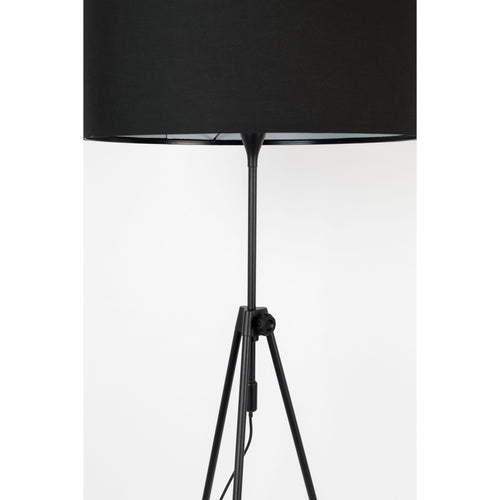 Zuiver Lesley Vloerlamp/ Staande driepoot lamp Zwart - vtwonen shop