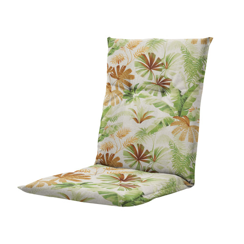 Madison tuinstoelkussen lage rug Axel - multikleur - 105x50x6cm - set van 4