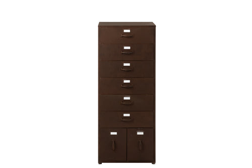 J-Line kast vade - ijzer - roestbruin