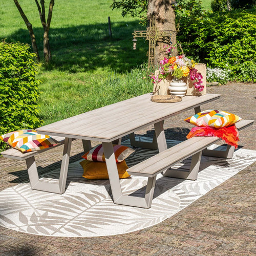 Garden Impressionspicknick set Sarria 280 x 178 cm - taupe